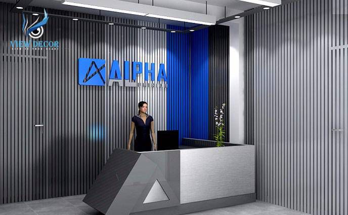 Thiết kế thi công nội thất văn phòng công ty Anlapphat